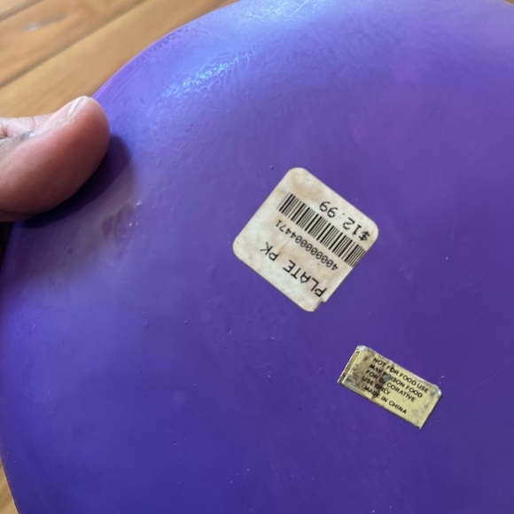 Dollywood Collectable 3D Plate Purple Train Mill Eagle Butterfly Dolly - Picture 4 of 4